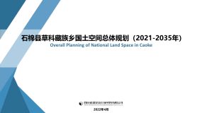 四川省石棉县曹科藏族乡国土空间总体规划(2021-2035年)