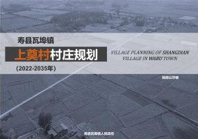 寿县瓦埠镇上奠村村庄规划（2022-2035）