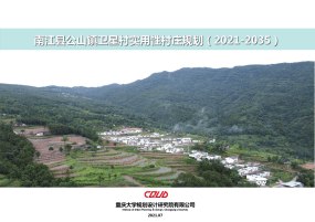 南江县公山镇卫星村实用性村庄规划（2021-2035）