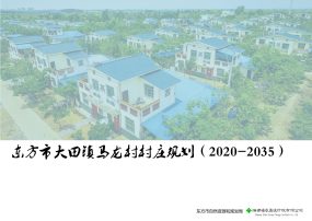 【推荐实用性乡村规划】东方市大田镇马龙村村庄规划（2020-2035）