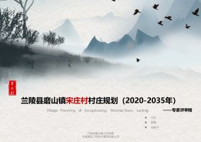 【推荐实用性乡村规划】兰陵县磨山镇宋庄村村庄规划（2020-2035）