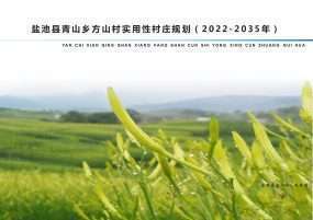 盐池县青山乡方山村实用性村庄规划（2022-2035年）说明书