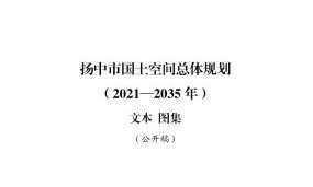 扬中市国土空间总体规划（2021-2035）文本 图集