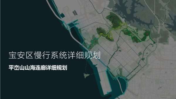 现代宝安区慢行系统详细规划